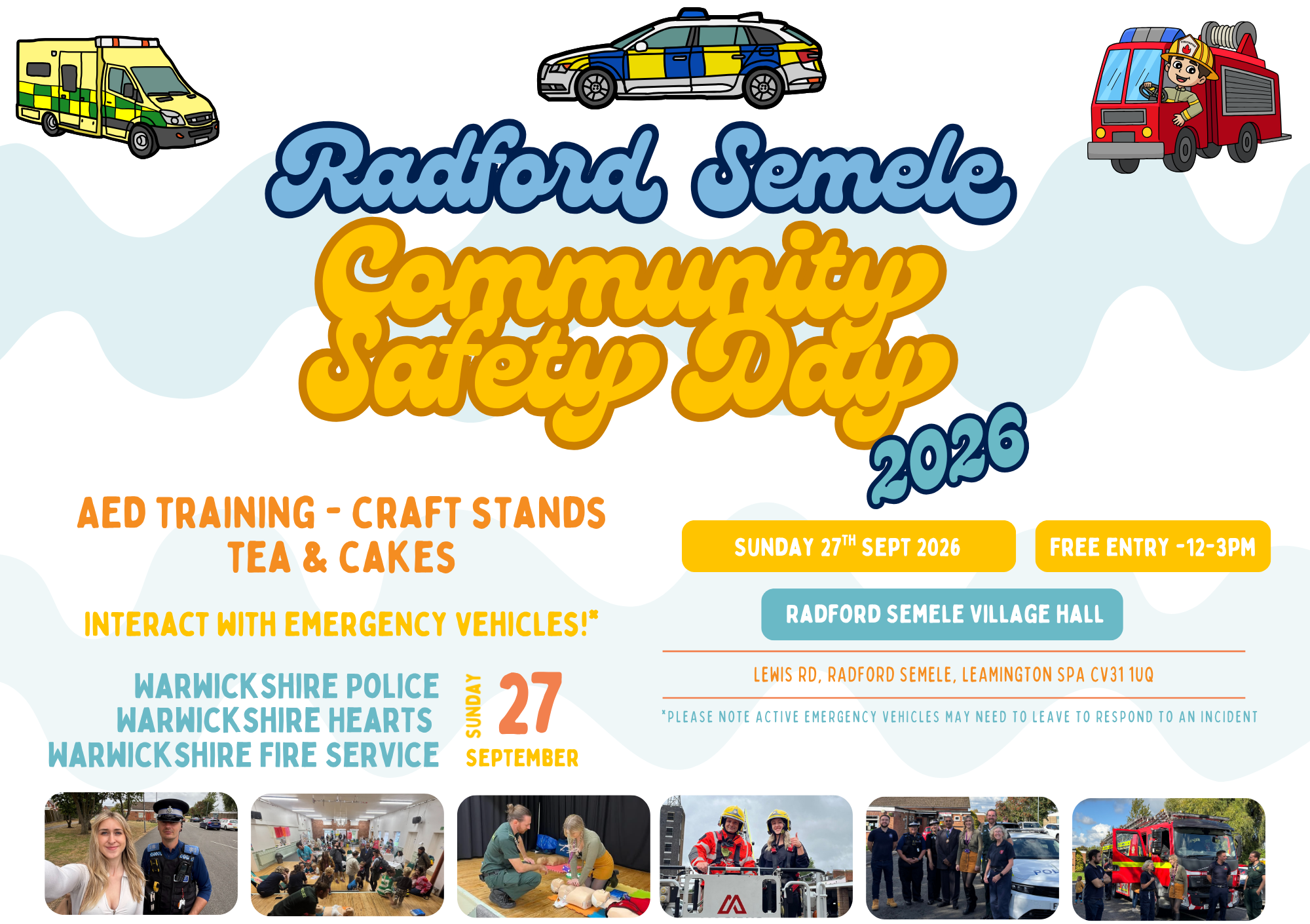 Community Safety Day Flier